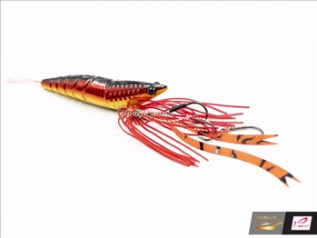 Real Fisher Shrimp Rubber 200g Red Gold